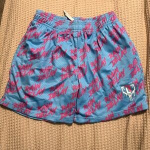 Baseball 101 Blue 'Rain Delay' Athletic Mesh Shorts size XL